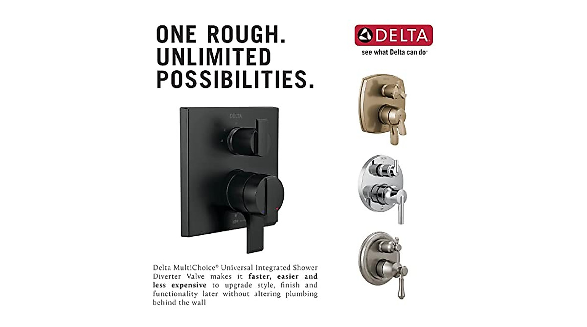 Delta R22000 Universal Shower Valve for Easy Upgrades | Durable Brass