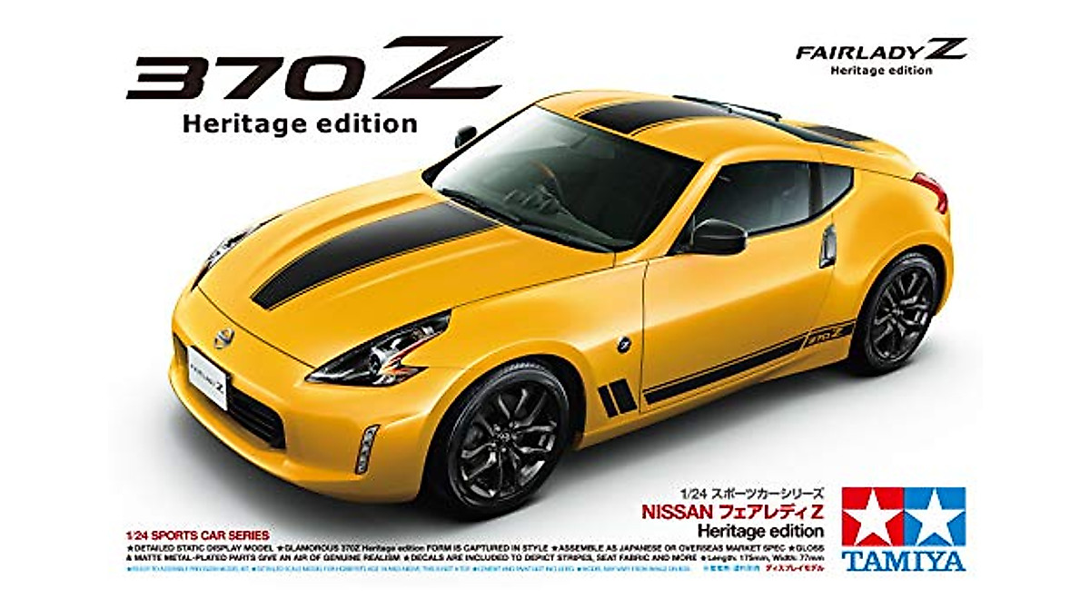 TAMIYA 24367 1:24 Nissan Fairlady 240Z Street-Custom – Maquette – Kit de construction en plastique pour loisirs, bricolage, collage, modélisme, modélisme en plastique