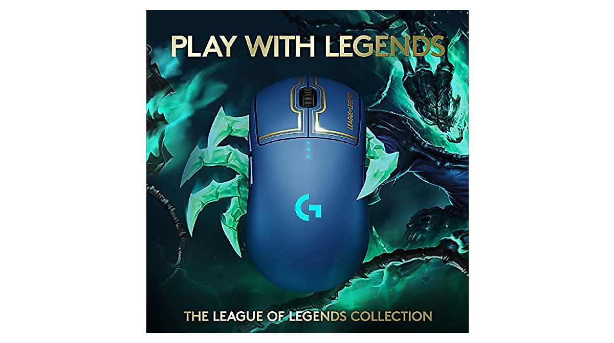 Logitech G PRO Wireless LoL Gaming Mouse – Lightspeed & HERO 25K Sensor