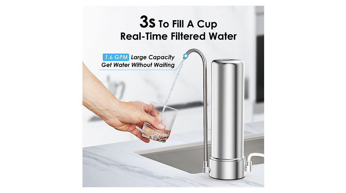 Waterdrop 5-Stage Water Filter - Pure, Fresh & Tasty