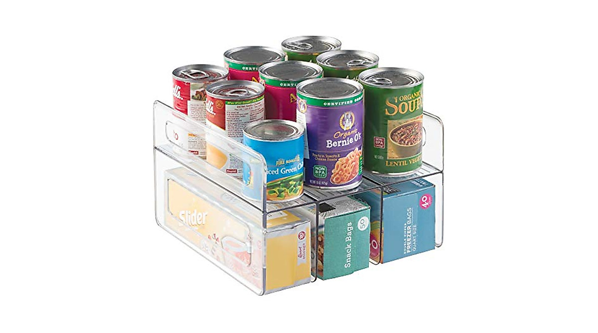 iDesign Flip Rack Organizer: Kitchen Storage Made Easy