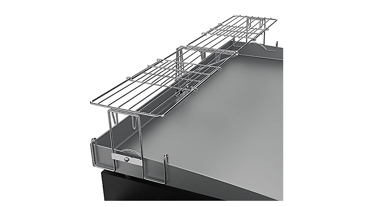 MOASKER Adjustable Warming Rack for Blackstone Griddles - Extend & Keep ...