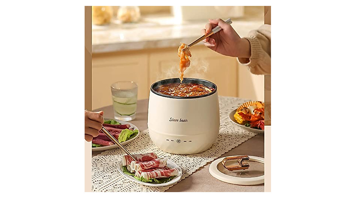 Portable Mini Rice Cooker - Compact & Multi-Function