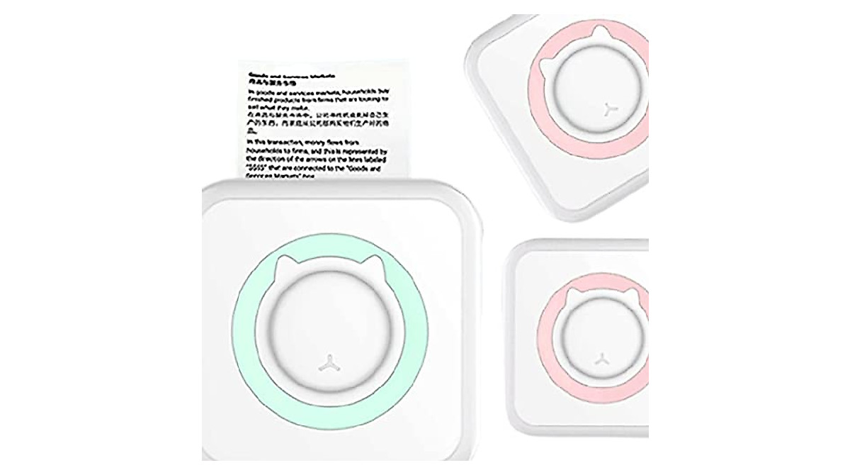 LAVIOX Portable Sticker Printer - Compact & Wireless for Custom Stickers