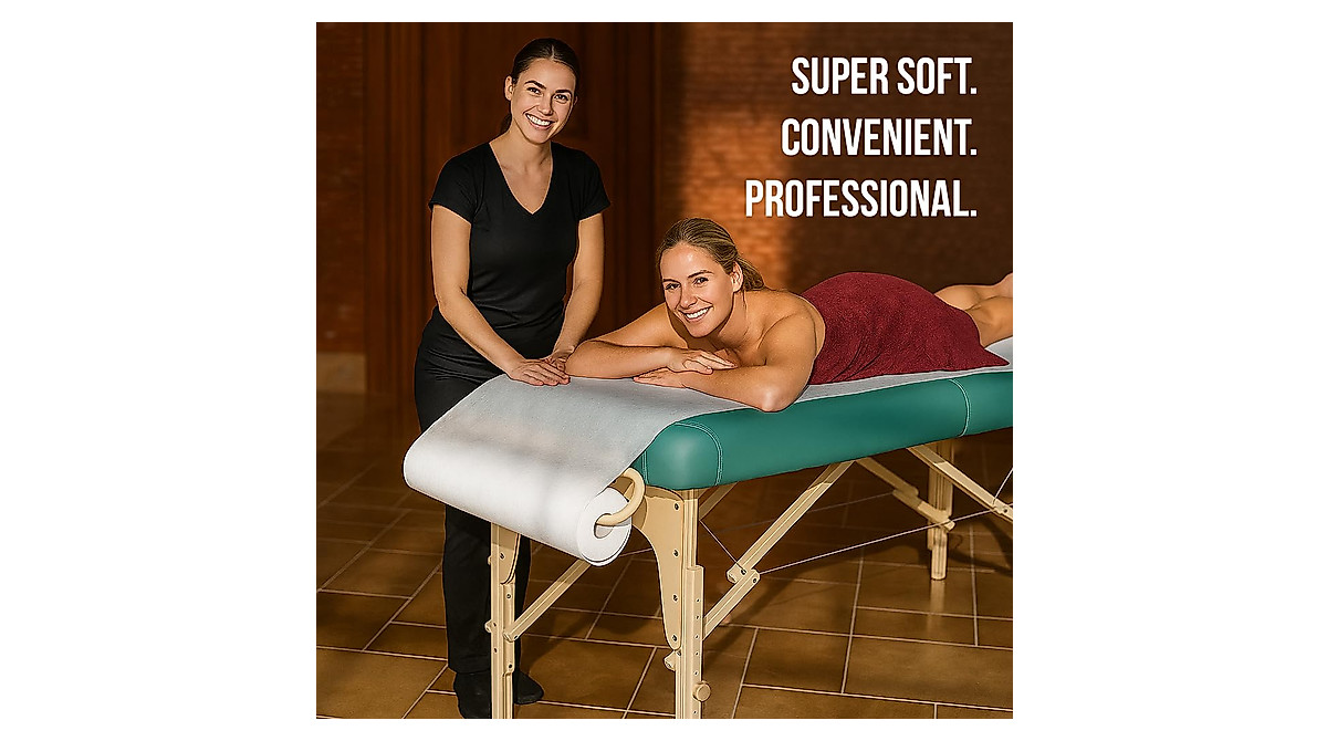 Royal Massage Non-Woven Paper Roll – Hygienic, Ultra-Soft 100m Cover
