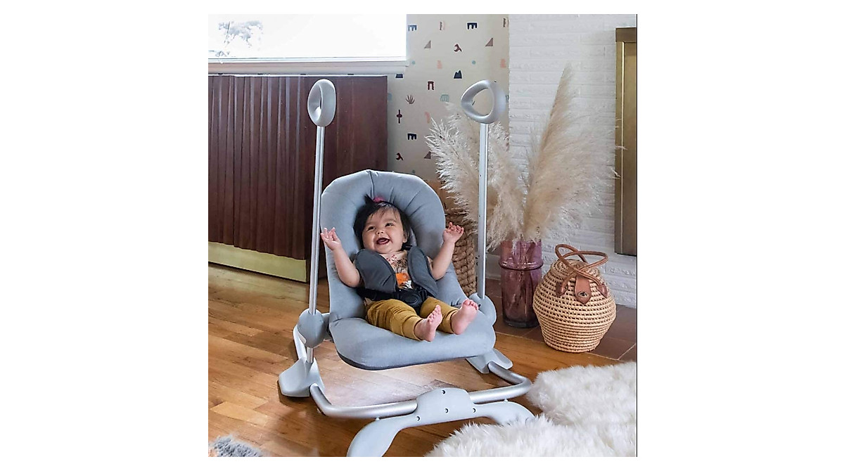 BEABA Up & Down Portable Baby Rocker - 4 Height Levels & 3 Recline ...