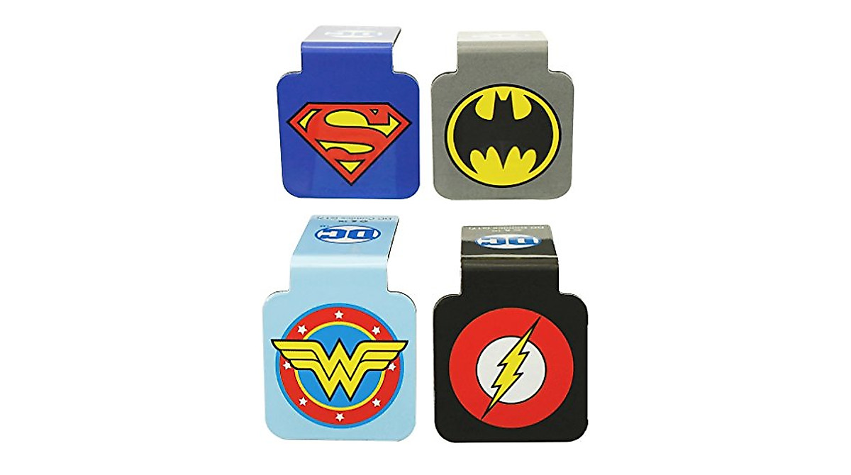 Justice League Magnetic Bookmarks Set - DC Comics Fan Favorite