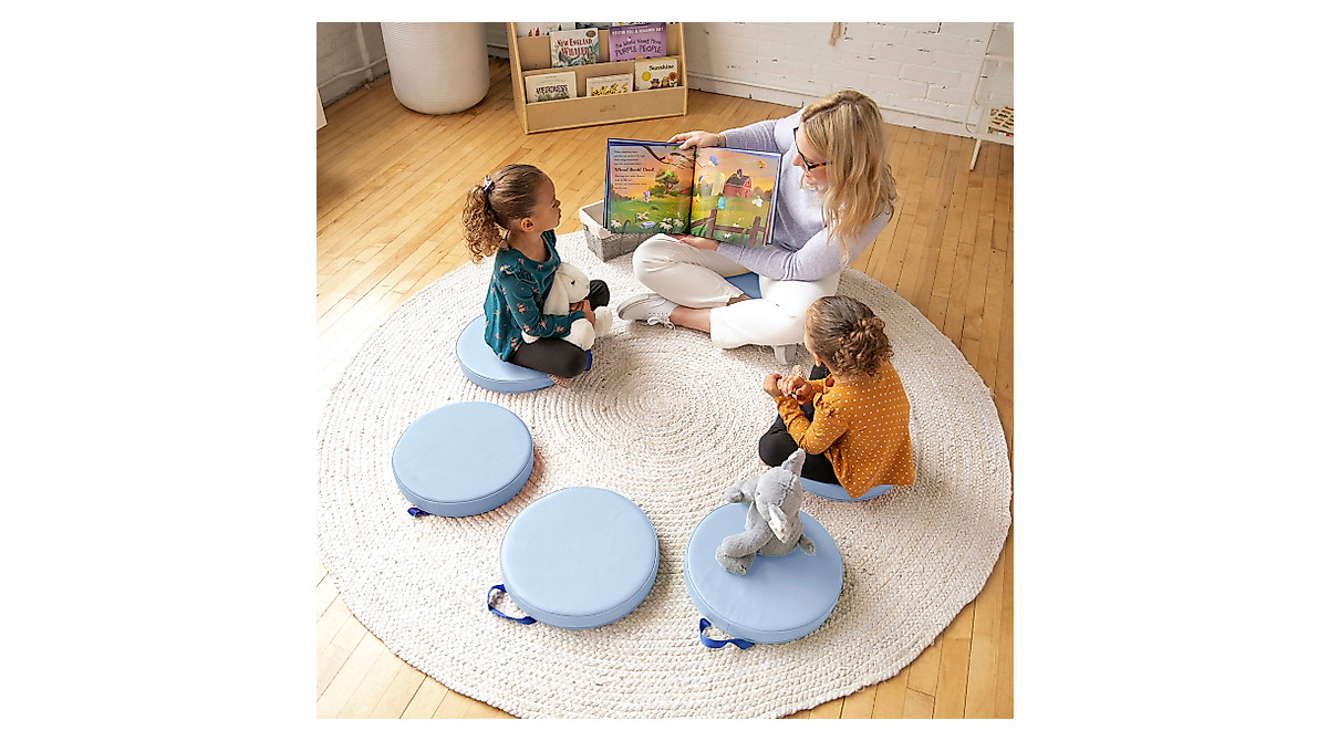 ECR4Kids Ayana Stool Set, Flexible Seating, 4-Pack - Canada - View #4