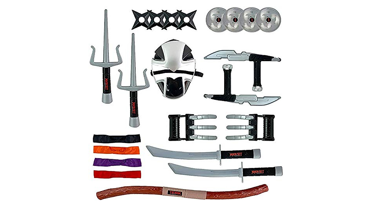 Deluxe Ninja Warrior Playset for Kids - Role Play & Dress Up Fun