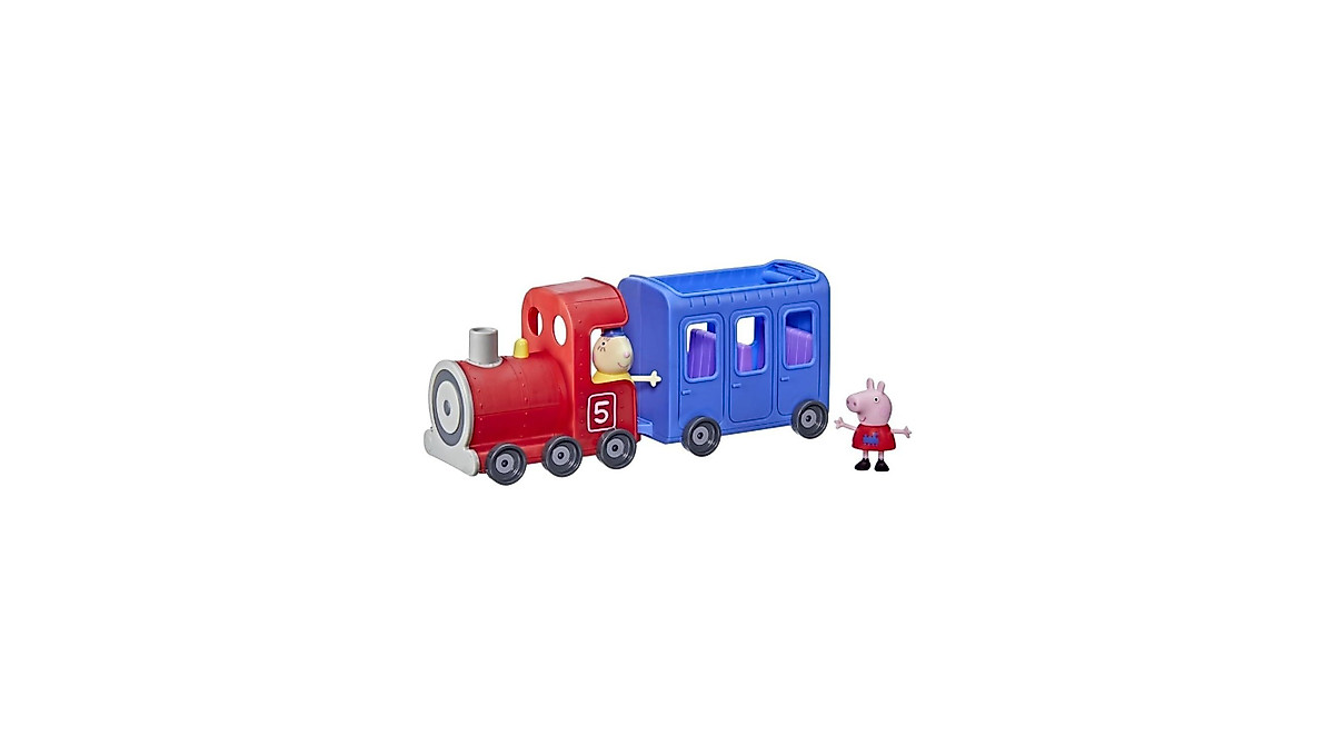 Peppa Pig Miss Rabbit's Train Toy for Preschoolers