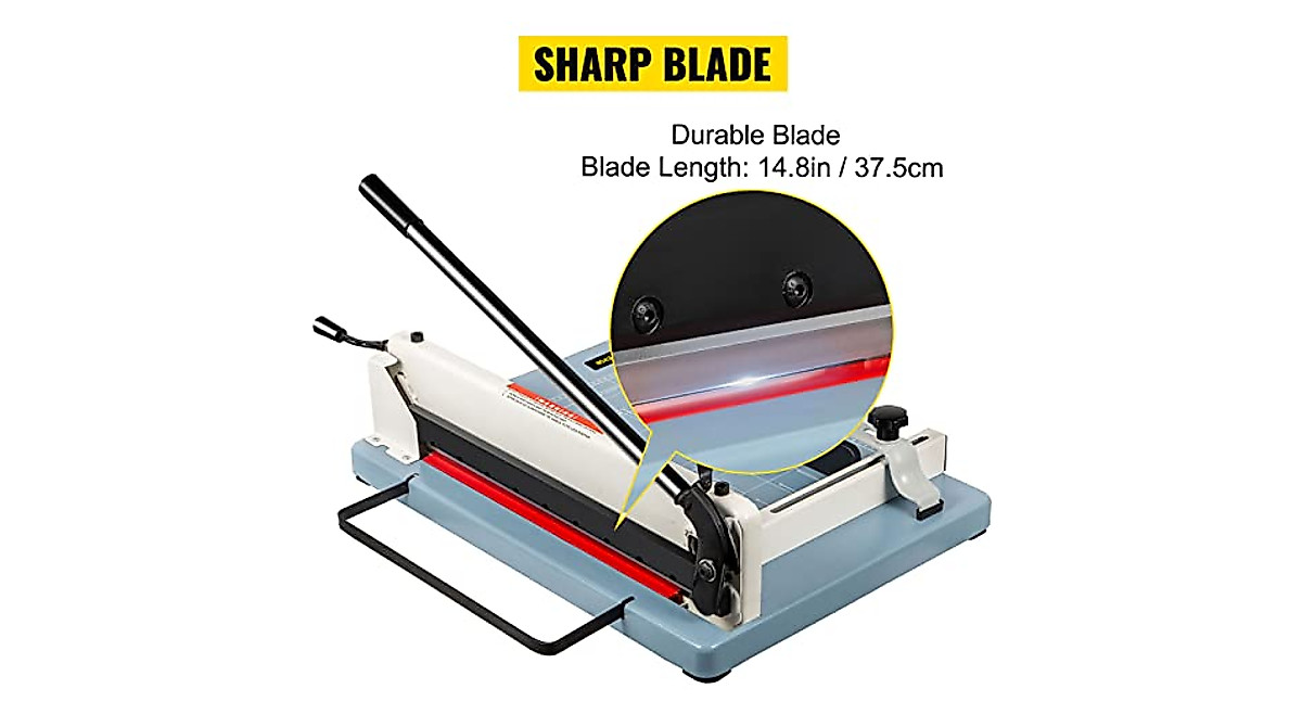 Heavy Duty Paper Cutter A4 - Cut 400 Sheets with Precision | VEVOR