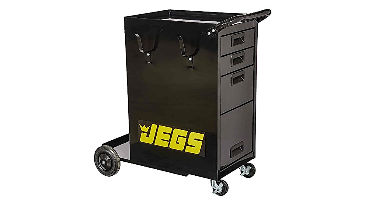 JEGS Welding Cart - Versatile & Durable Storage Solution