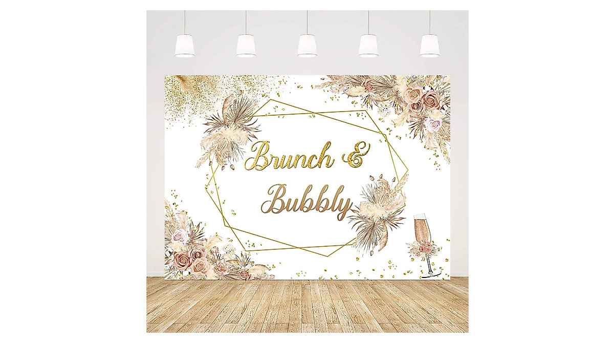SENDY 7x5ft Boho Backdrop for Bridal Showers
