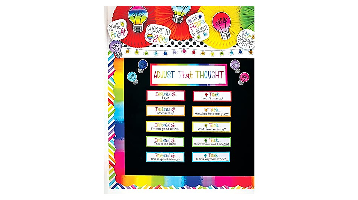 Schoolgirl Style Light Bulb Moments Classroom Decor Bundle - Inspire ...