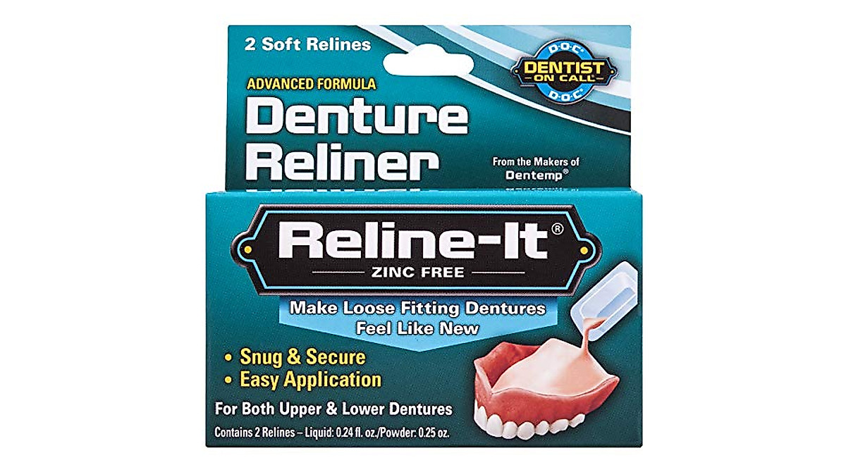 Reline-It Advanced Denture Reliner Kit – Easy Fit Solution