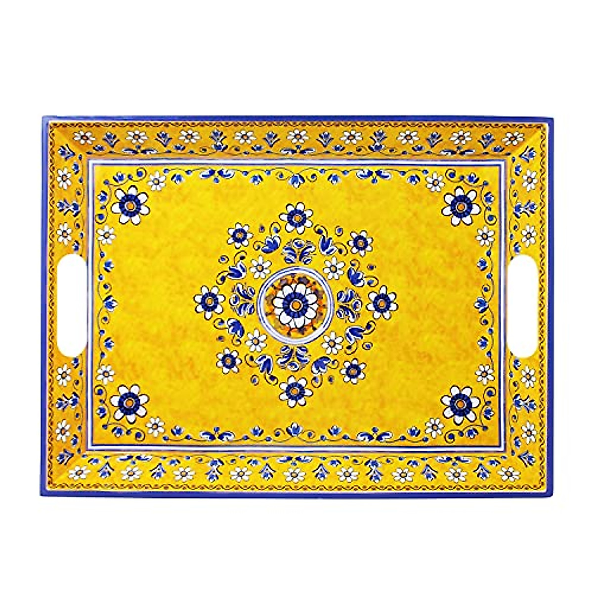 Le Cadeaux Benidorm Large Rectangular Serving Tray - Thumbnail 3