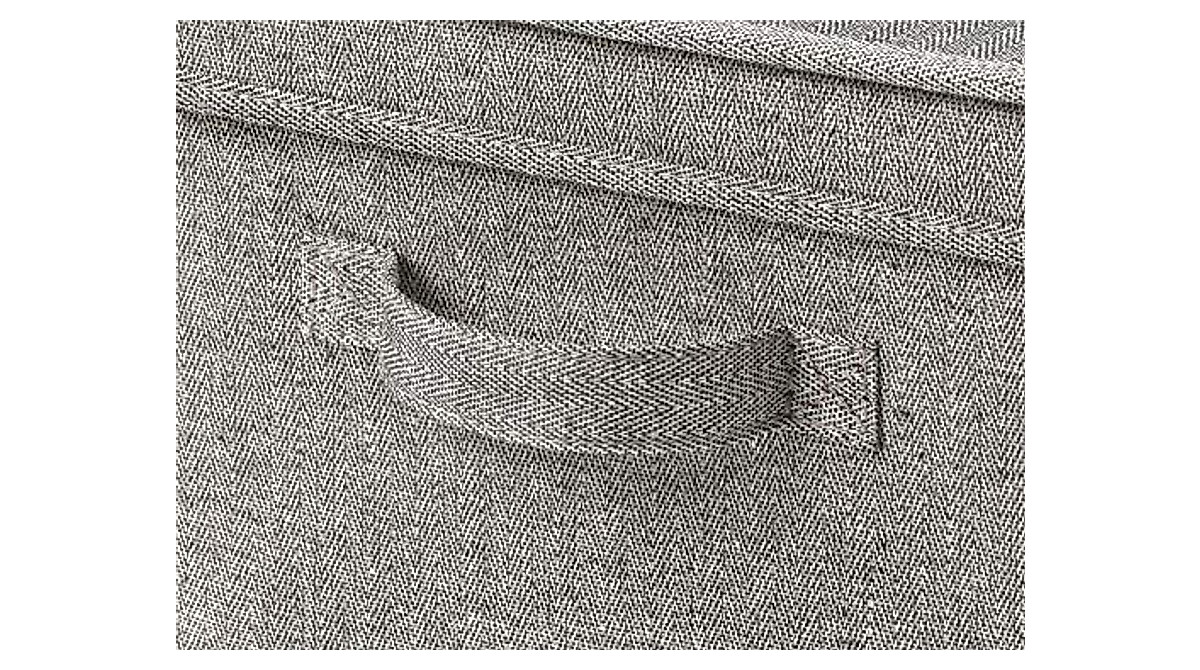 Whitmor Storage Box with Lid - Dust-Proof & Stackable Organizer