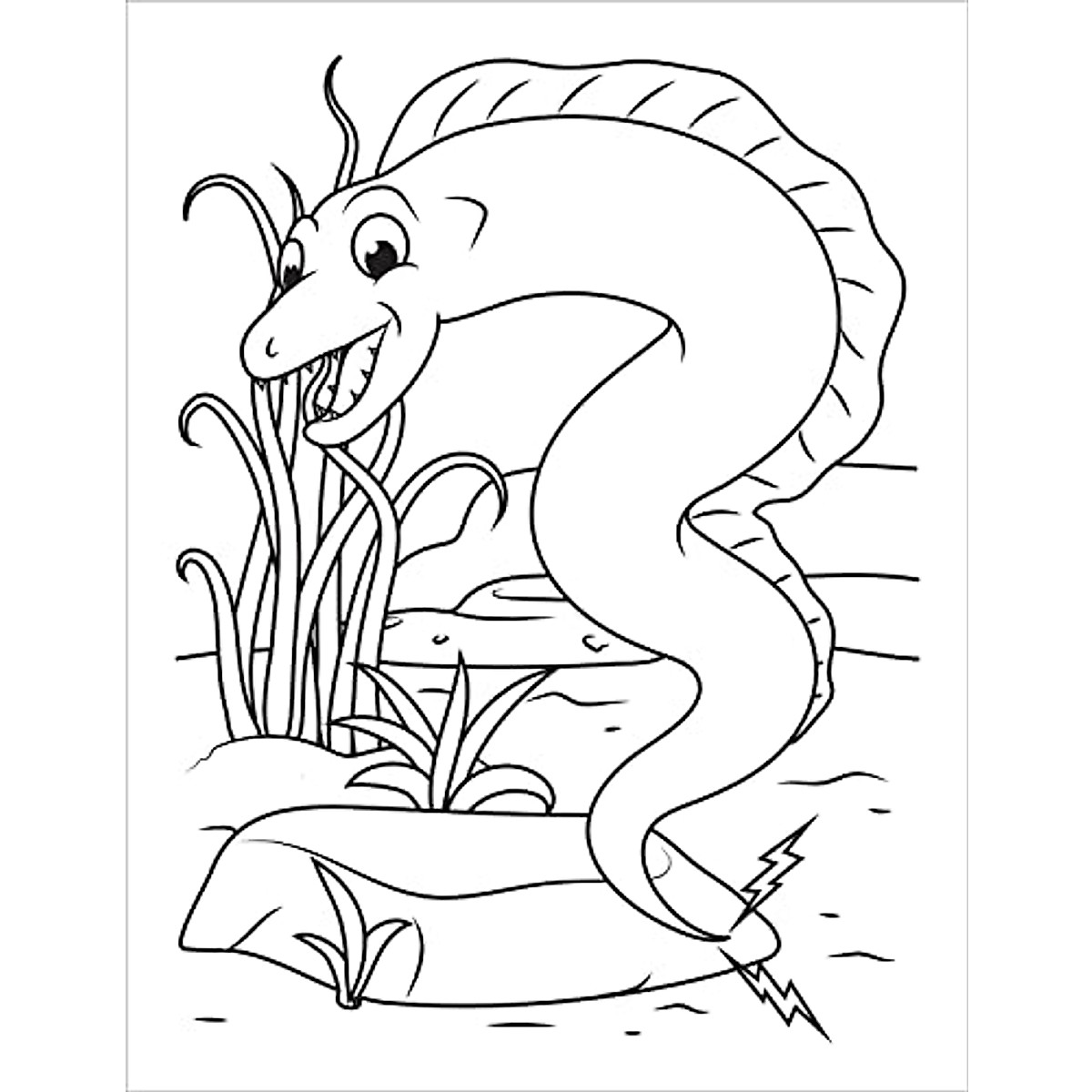 Ocean Coloring Book for Kids Ages 4-8