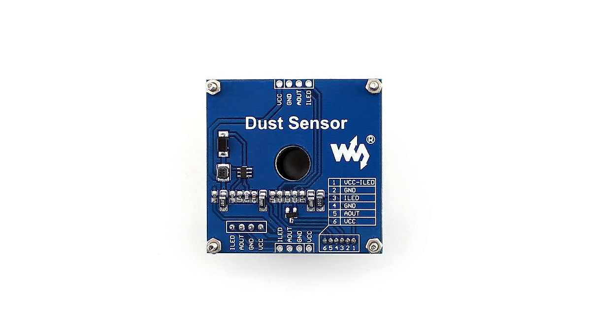 Waveshare Dust Sensor Module for PM2.5 Detection - Low Power Accurate ...