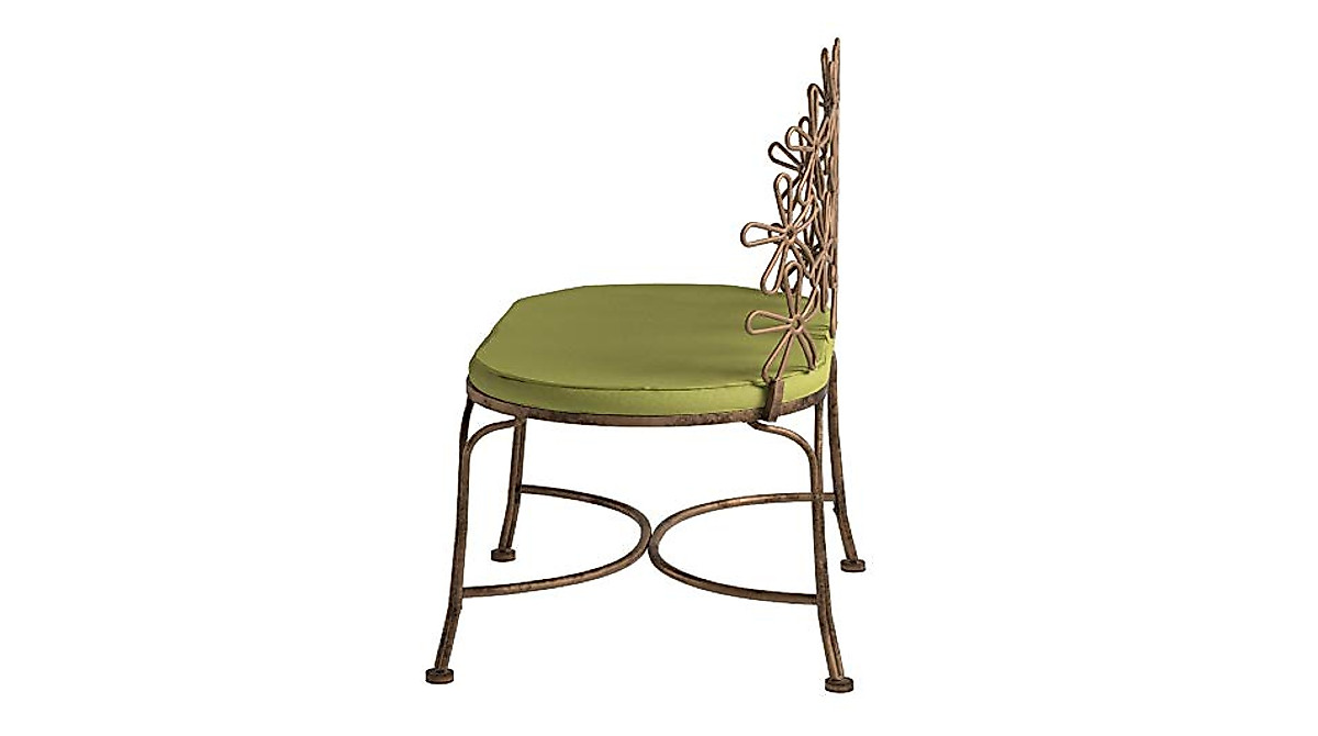 Deep Park Daisy Bench - Durable Indoor/Outdoor Steel Seating