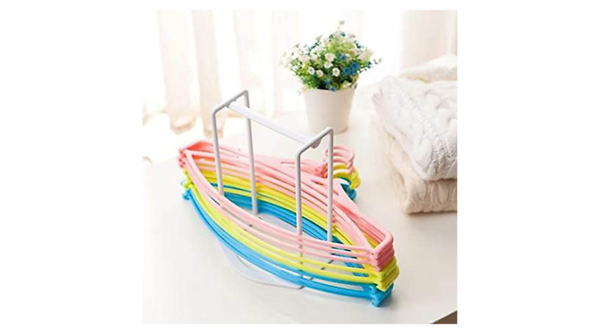 Garment Hanger Organizer - Space-Saving Drying Rack with Handle