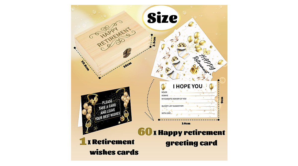 WAN2TLK Retirement Card Set - 60 Well Wishes Cards