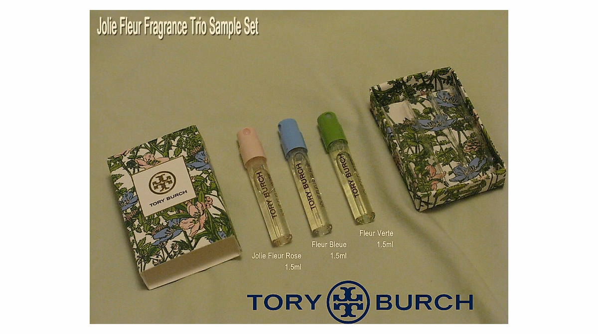Tory Burch Eau de Parfum Sample Set - 3 Deluxe Sprays