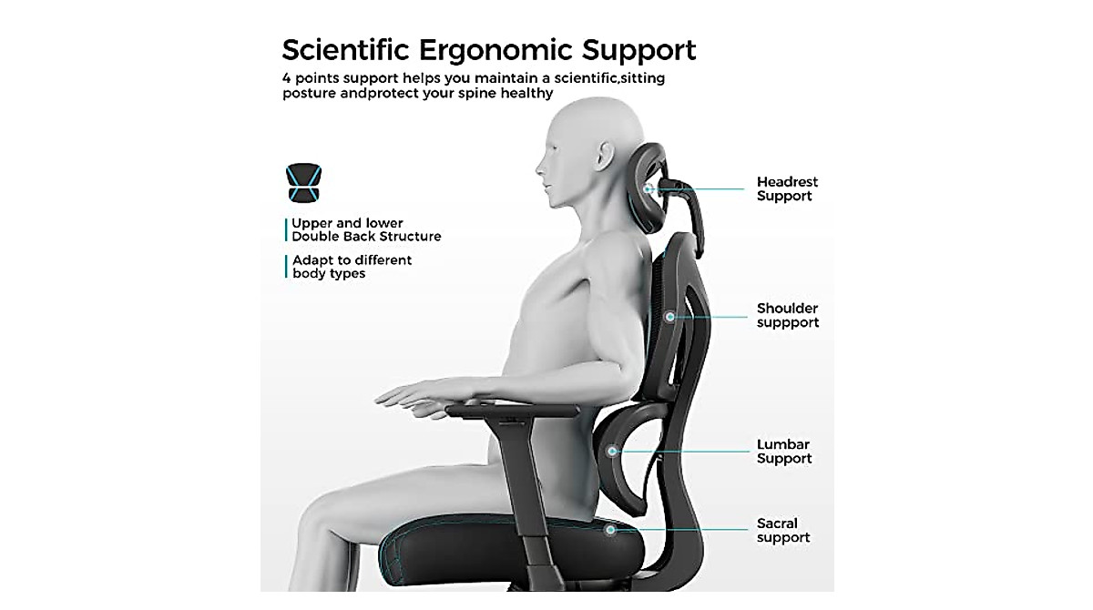 EUREKA ERGONOMIC Gaming Chair - Comfort & Style Await