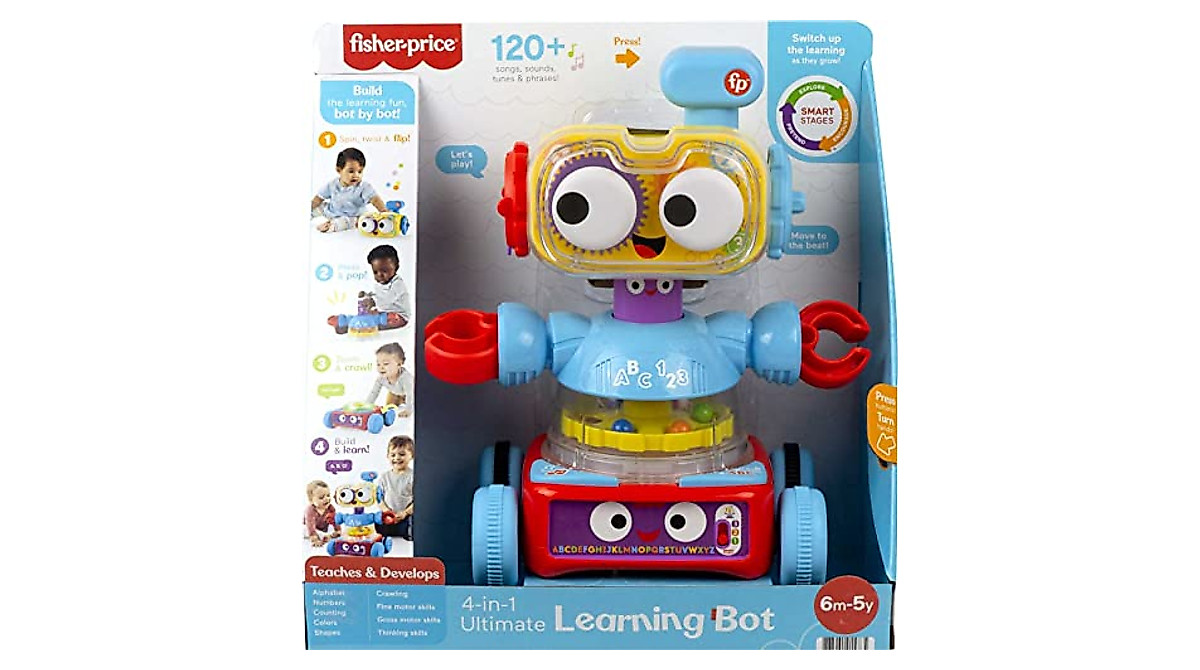 Fisher-Price 4-in-1 Learning Bot for Babies & Toddlers | Educational Toy
