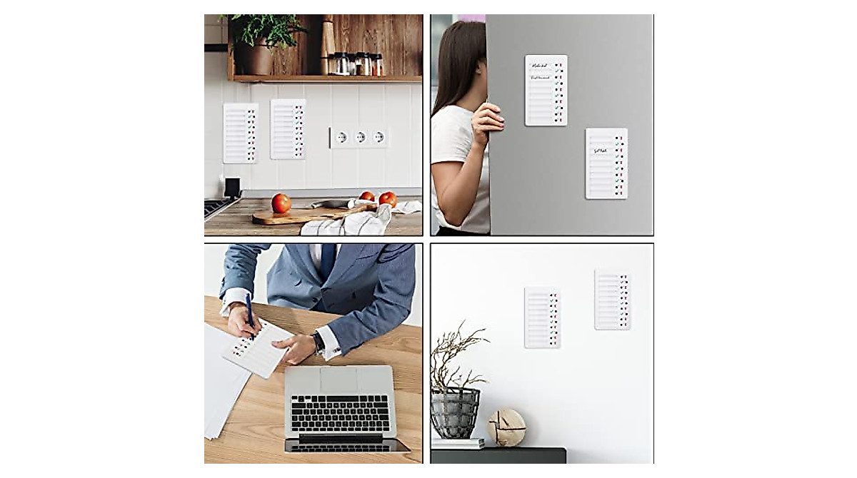 Eersida 3 Pcs To Do List Checklist Boards for Daily Planning