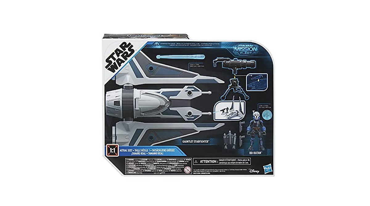 Hasbro Wars Mission Fleet Stellar Class BO-Katan Gauntlet Sternenjäger