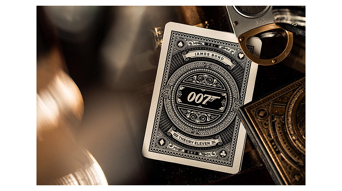 theory11 James Bond 007 Playing Cards - Collectible Luxury