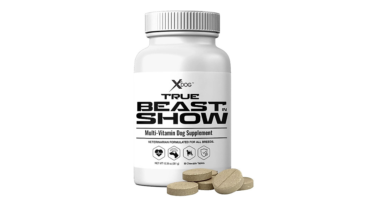 True Beast In Show Dog Multivitamin for Overall Health & Wellness