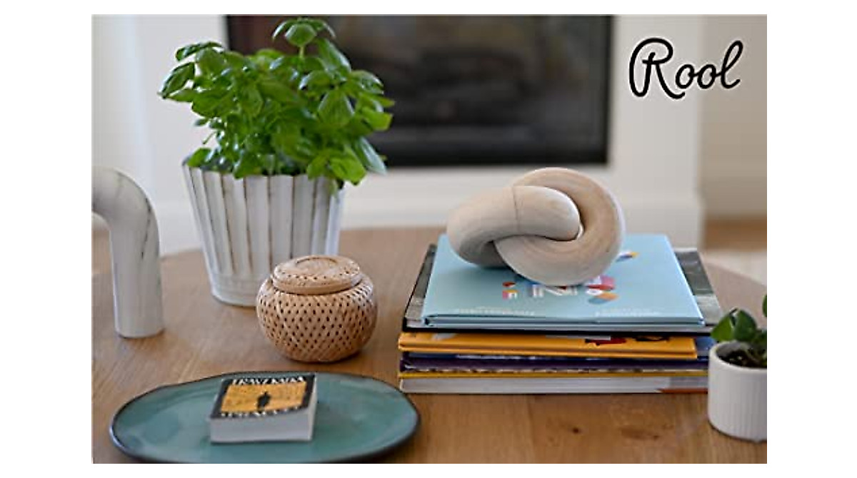 Rool Wood Knot Décor - Natural Japandi & Farmhouse Accent