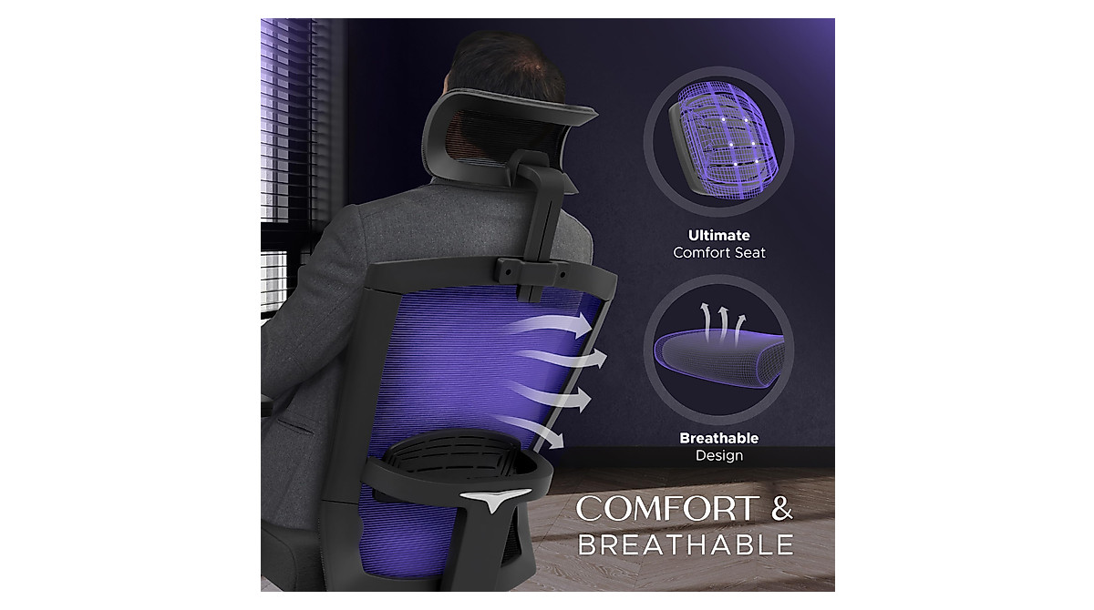 Travel Trove Ergonomic Office Chair - Ultimate Comfort