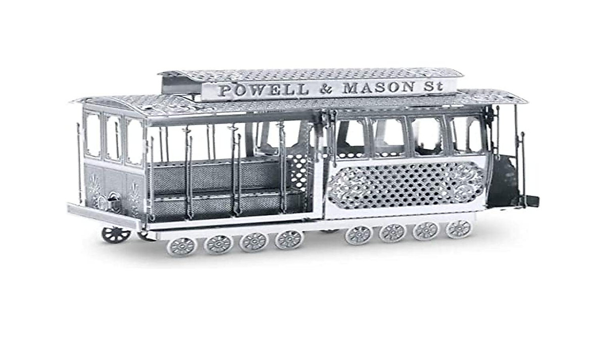 Fascinations Metal Earth San Francisco Cable Car Model Kit