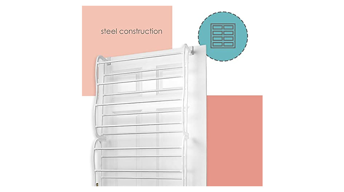 Sunbeam SR00753 36-Pair Shoe Rack - Space-Saving Solution
