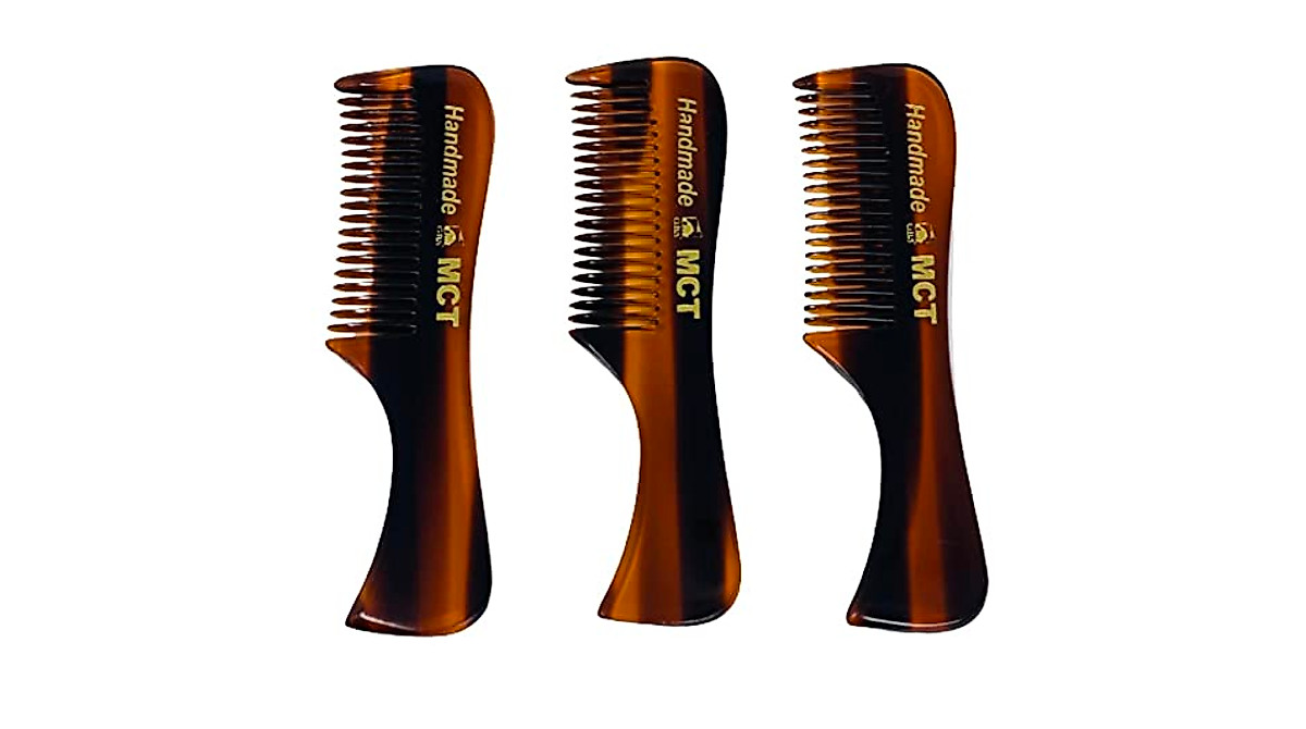 G.B.S Pocket Comb Set for Beard & Mustache Styling