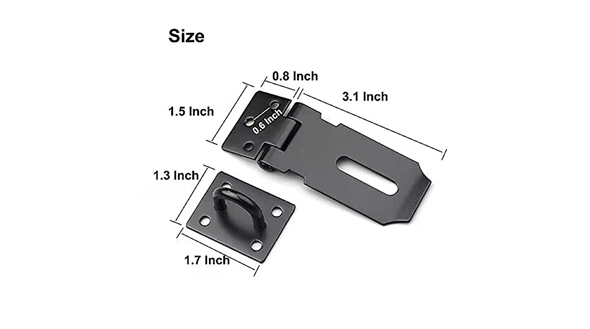 Secure Your Space with Axuansor Stainless Steel Hasp Lock