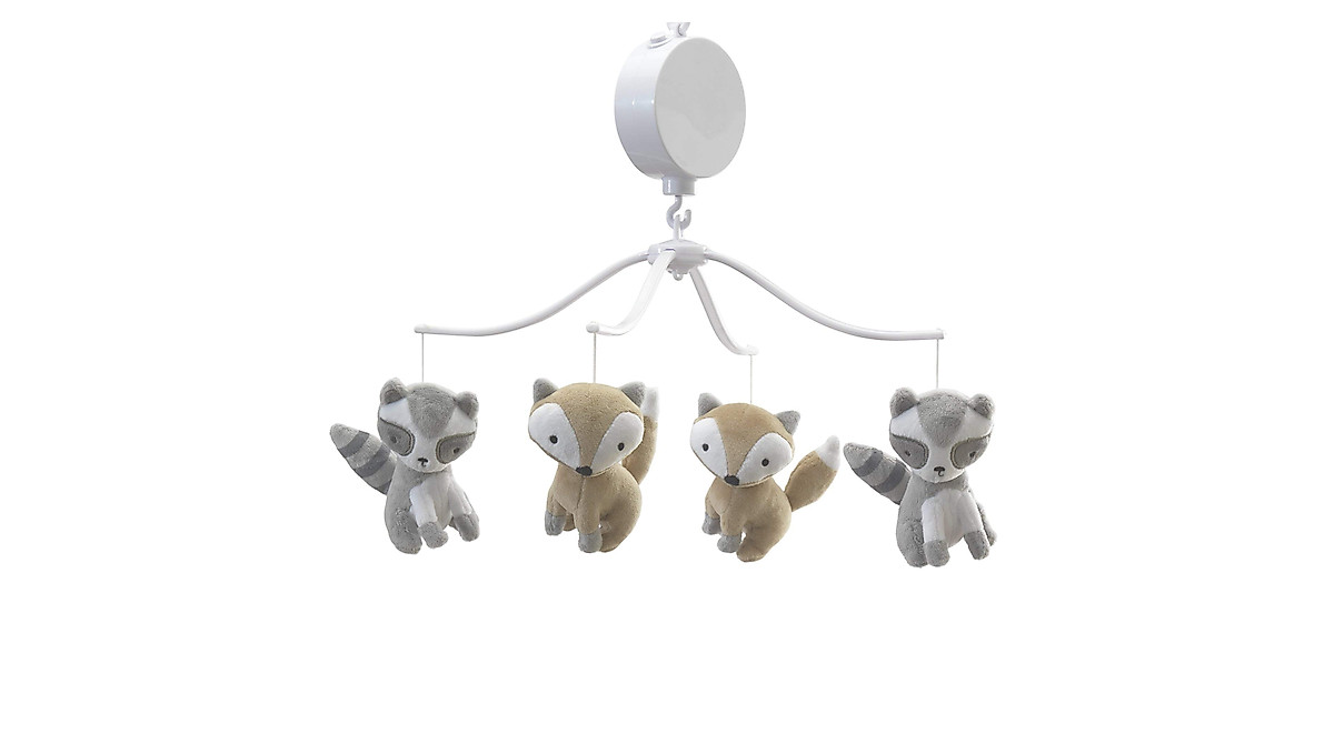 Bedtime Originals Little Rascals Forest Animals Musical Mobile