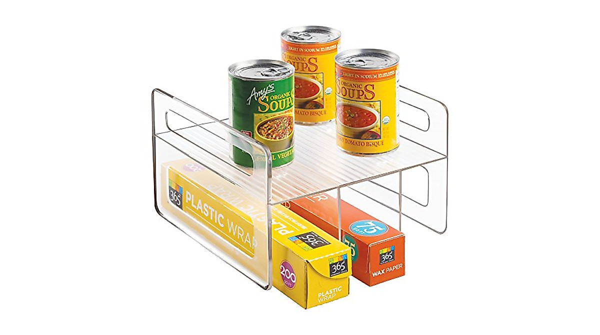 iDesign Flip Rack Organizer: Kitchen Storage Made Easy
