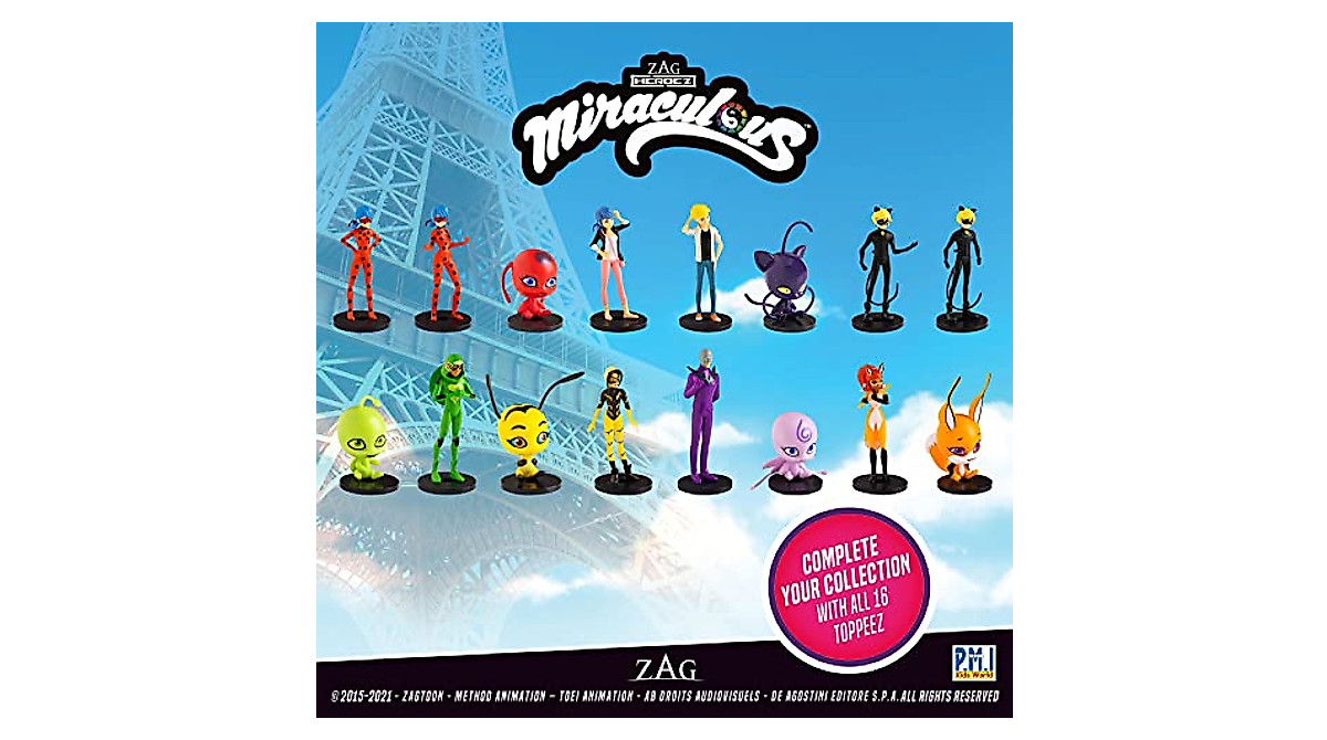 Miraculous Ladybug Topeez - Collect 12 Fun Designs!