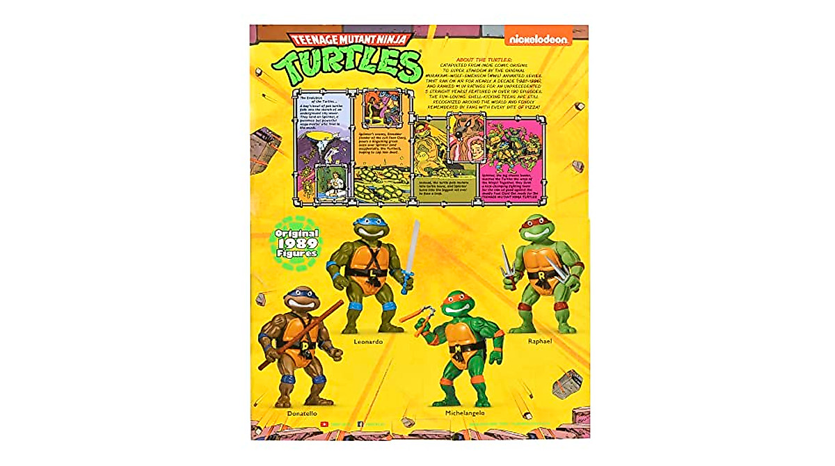 Teenage Mutant Ninja Turtles Raphael 12” Classic Action Figure | Retro ...