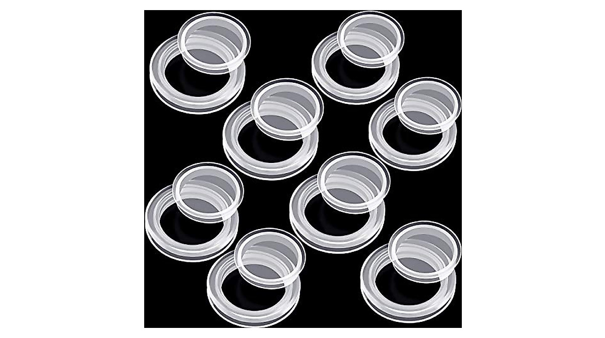 Maitys Silicone Umbrella Hole Ring Set for 2-Inch Glass Tables