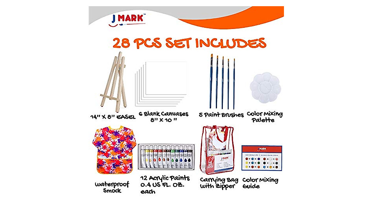 J MARK Ultimate Kids Paint Set - Unleash Their Creativity