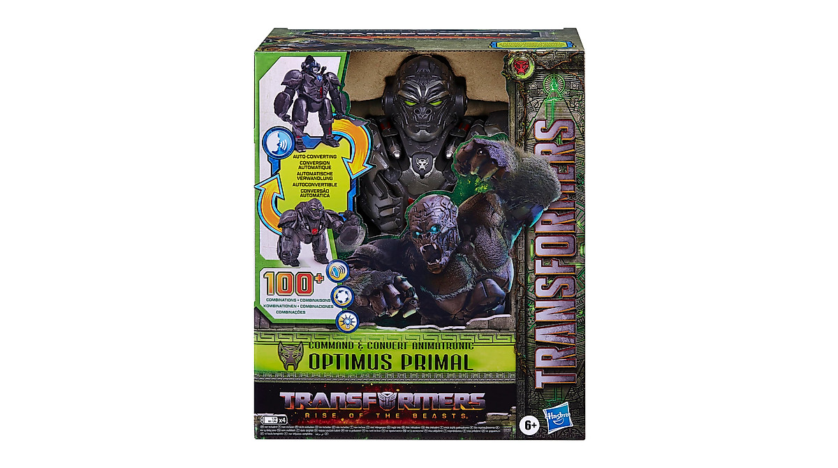 Animatronic Optimus Primal Toy - Transform & Roar Action