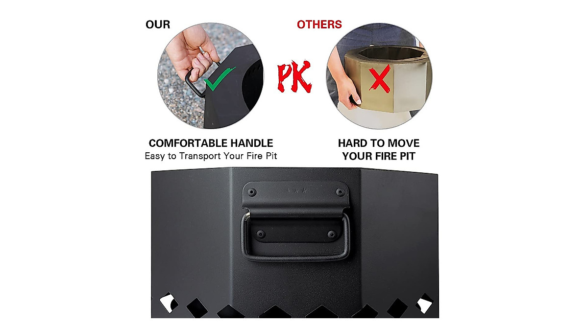 INNO STAGE Smokeless Fire Pit - Perfect for Camping