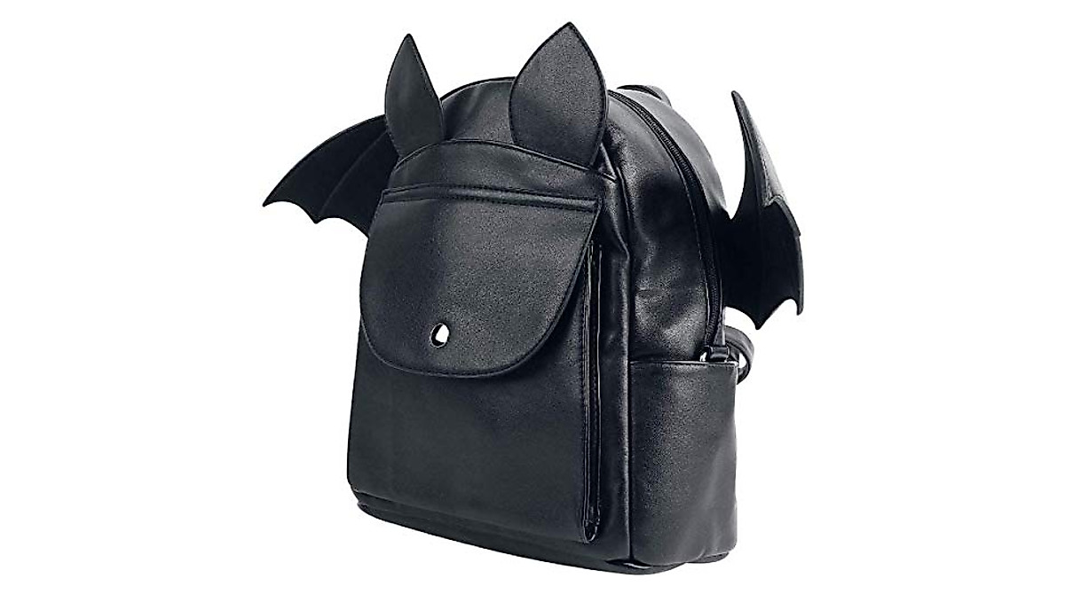 Waverley Gothic Bat Wing Backpack - Edgy Fashion & Detachable Wings