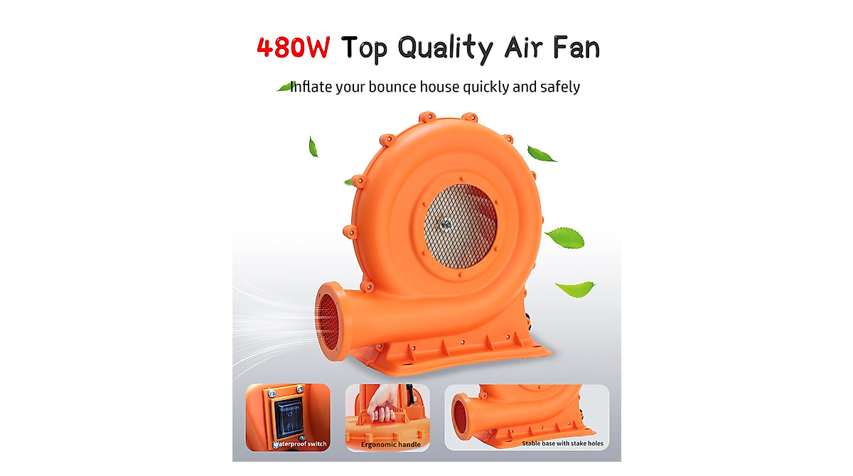 Baralir Inflatable Bounce House with Water Slide