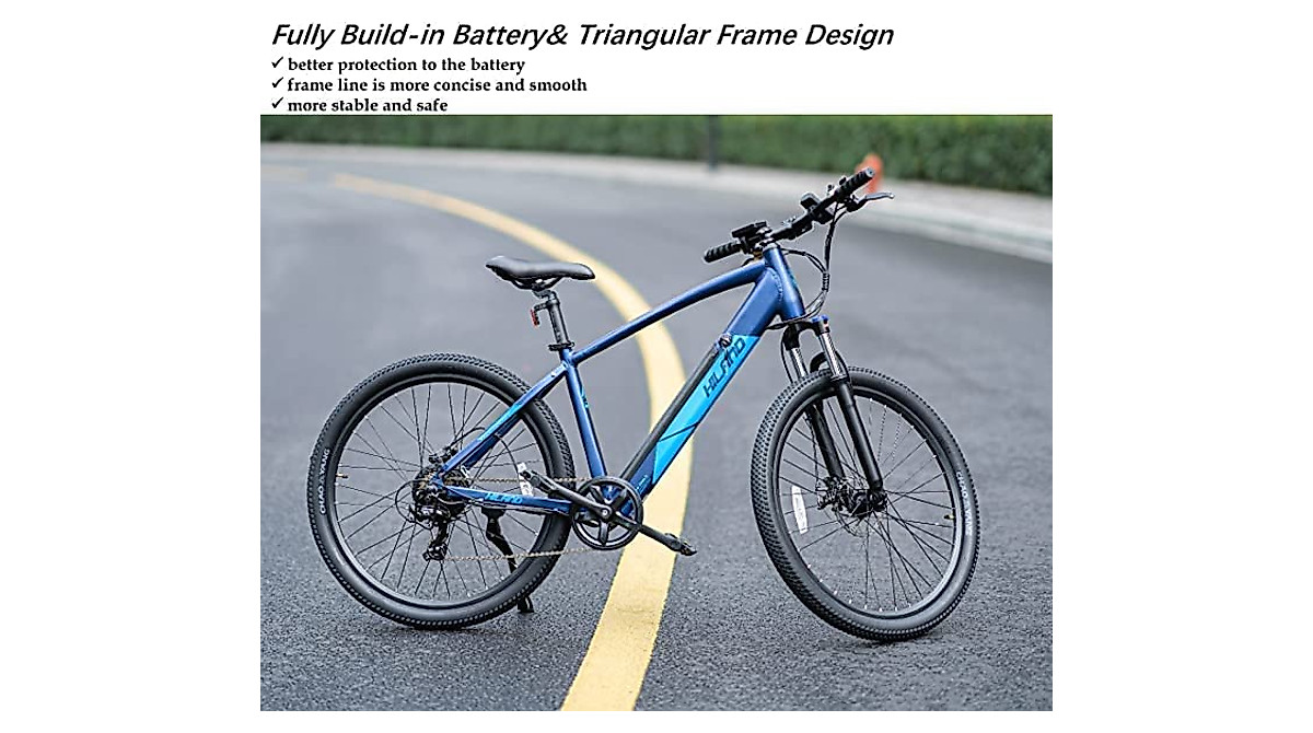 HILAND Rockshark Electric Commuter Bike - 27.5